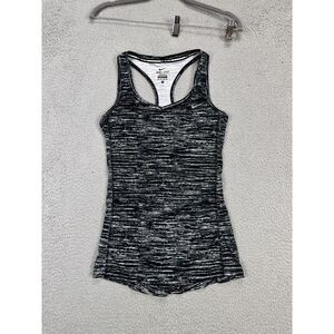 Nike Running Tank Top‎ Women's XS Black White Sleeveless Racer Back Ladies